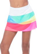 Lucky in Love Mesh Scallop Skirt