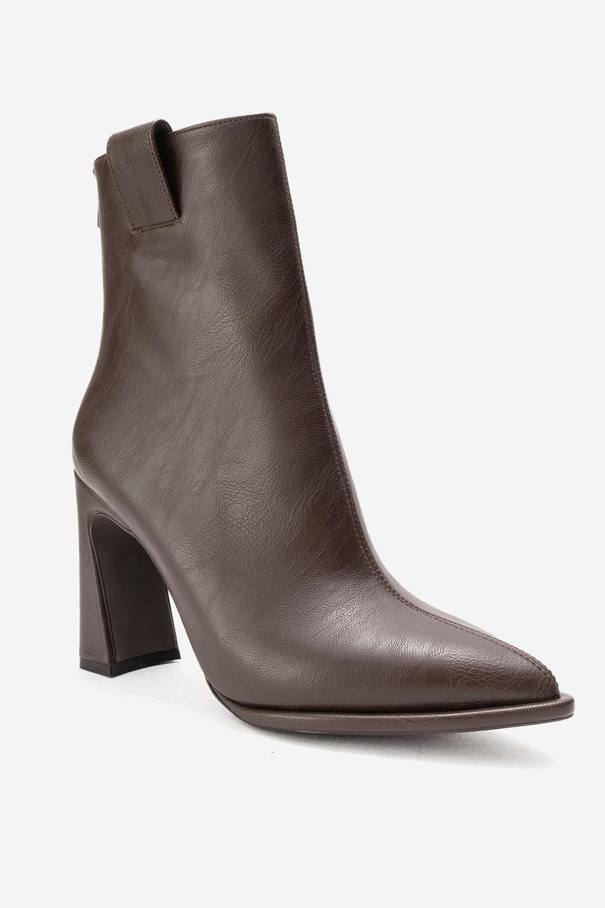 Aja Block Heel Convertible Knee High Boot, Alternate, color, Coffee Faux Leather