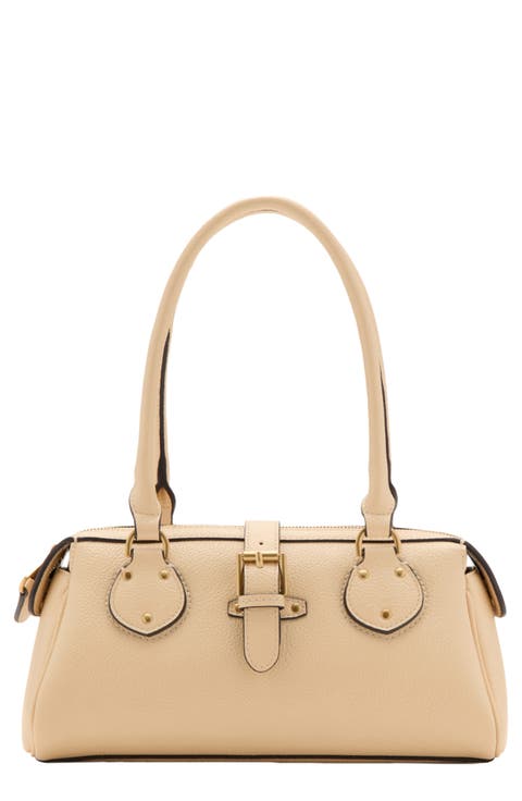 Balboa Faux Leather Shoulder Bag