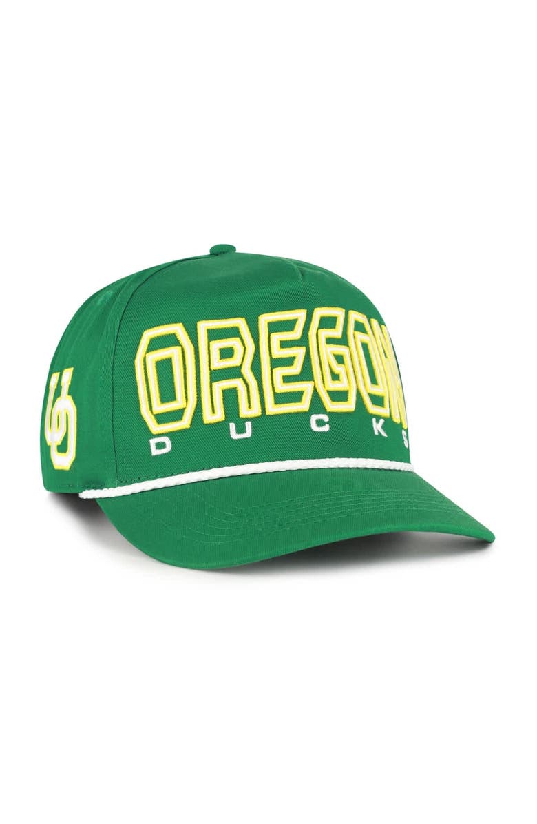 '47 Youth '47 Green Oregon Ducks Byline Hitch Adjustable Hat, Main, color,