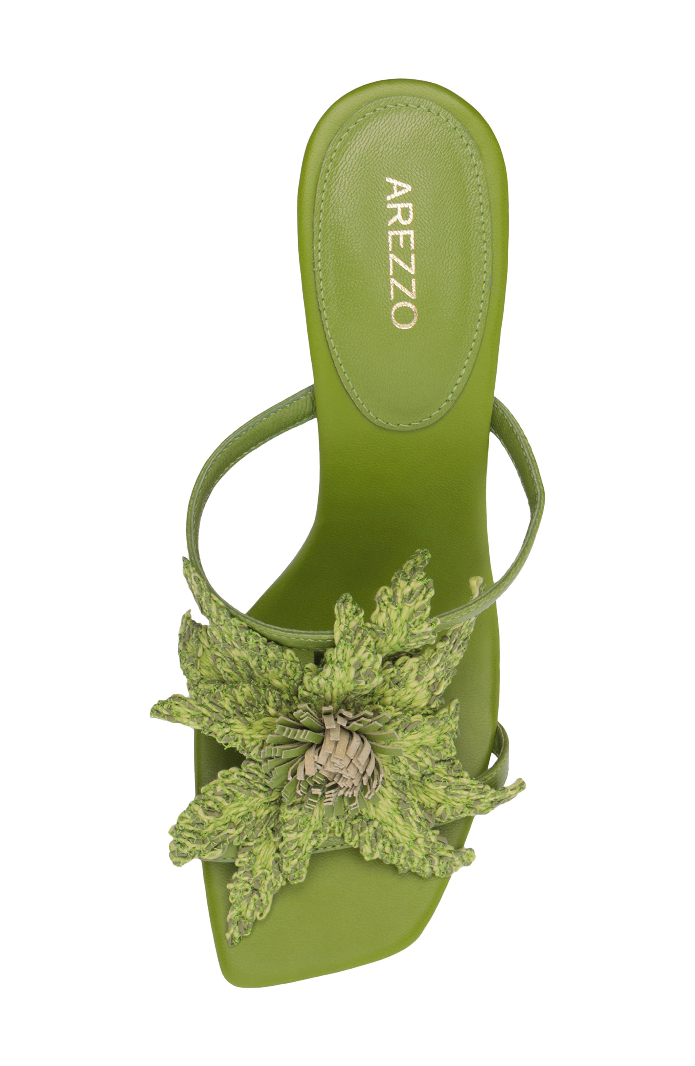 Arezzo Cali Sandal, Alternate, color, Pulse Green