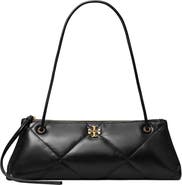 Tory Burch Kira Diamond Quilted East/West Leather Shoulder Bag