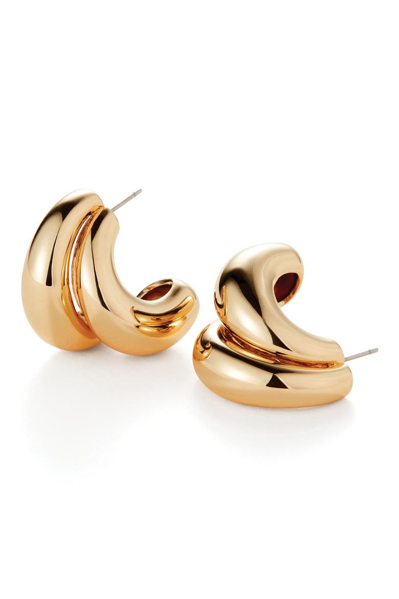 Orla Earrings, Main, color, HIGH POLISH GOLD