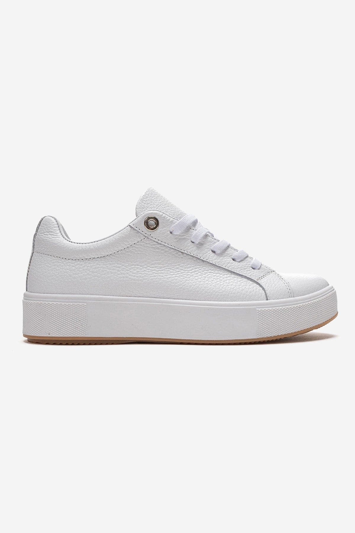 Pallen Leather Casual Sneaker, Alternate, color, White