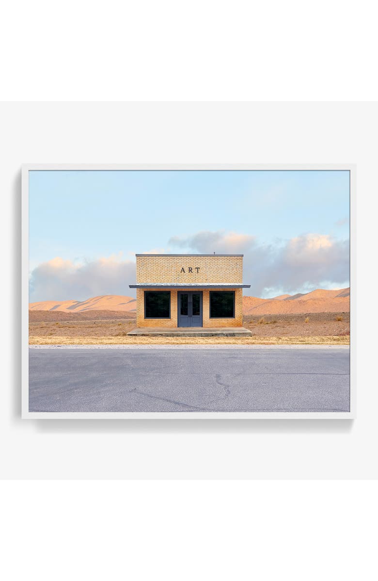 TAPPAN James Needham 'Art Store Texas' Framed Photograph Wall Art, Main, color,