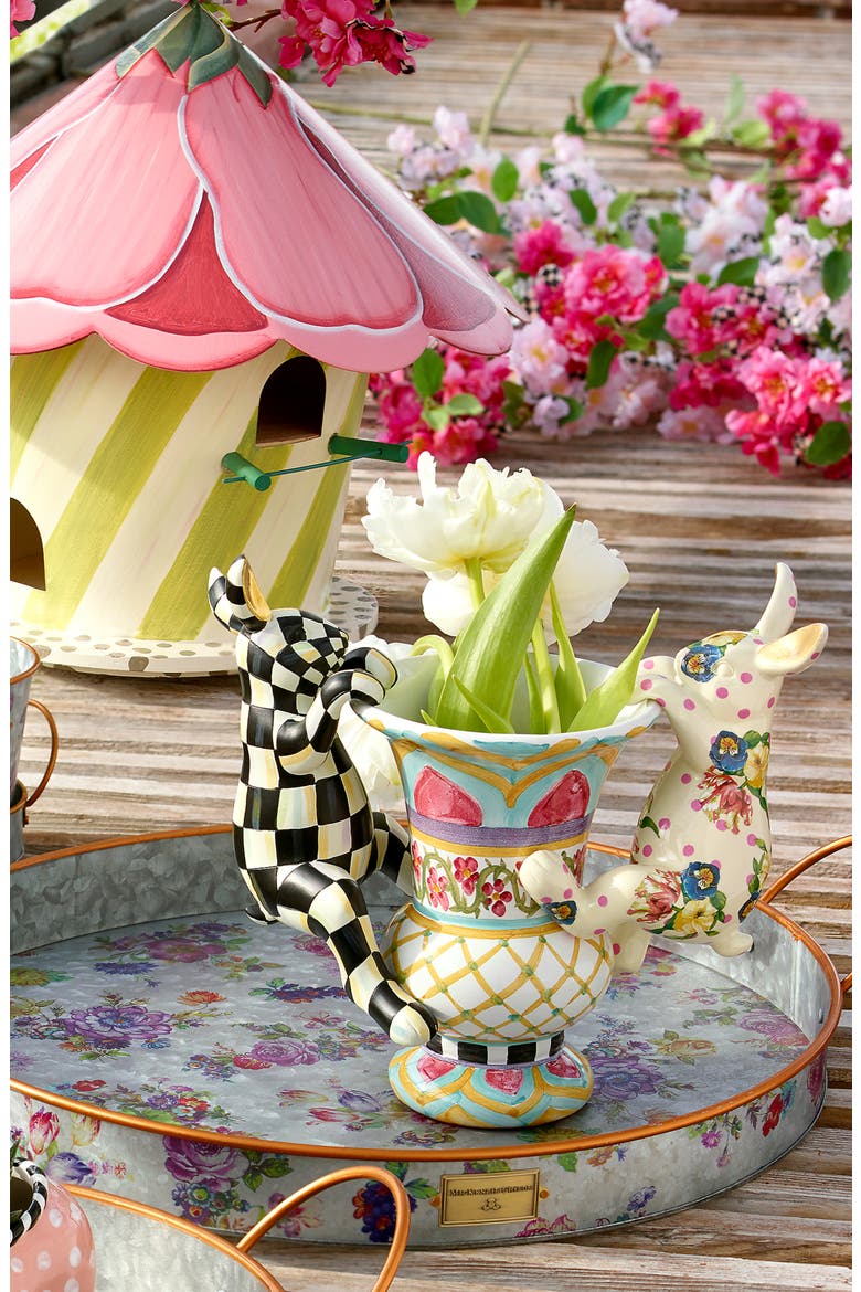 Funny Bunny Pot Climber, Alternate, color, BLACK