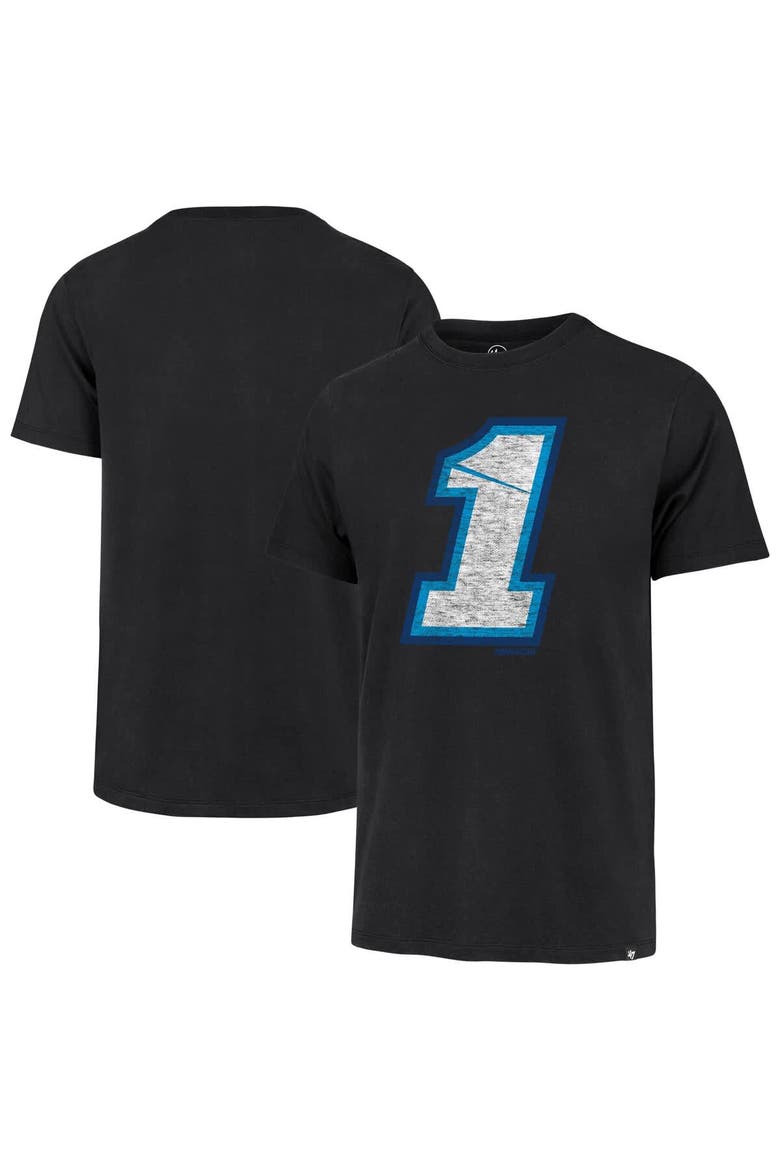 Men's '47  Black Ross Chastain  Franklin Distressed T-Shirt, Alternate, color, Black