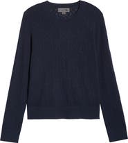 G/FORE Pointelle Knit Crewneck Golf Sweater