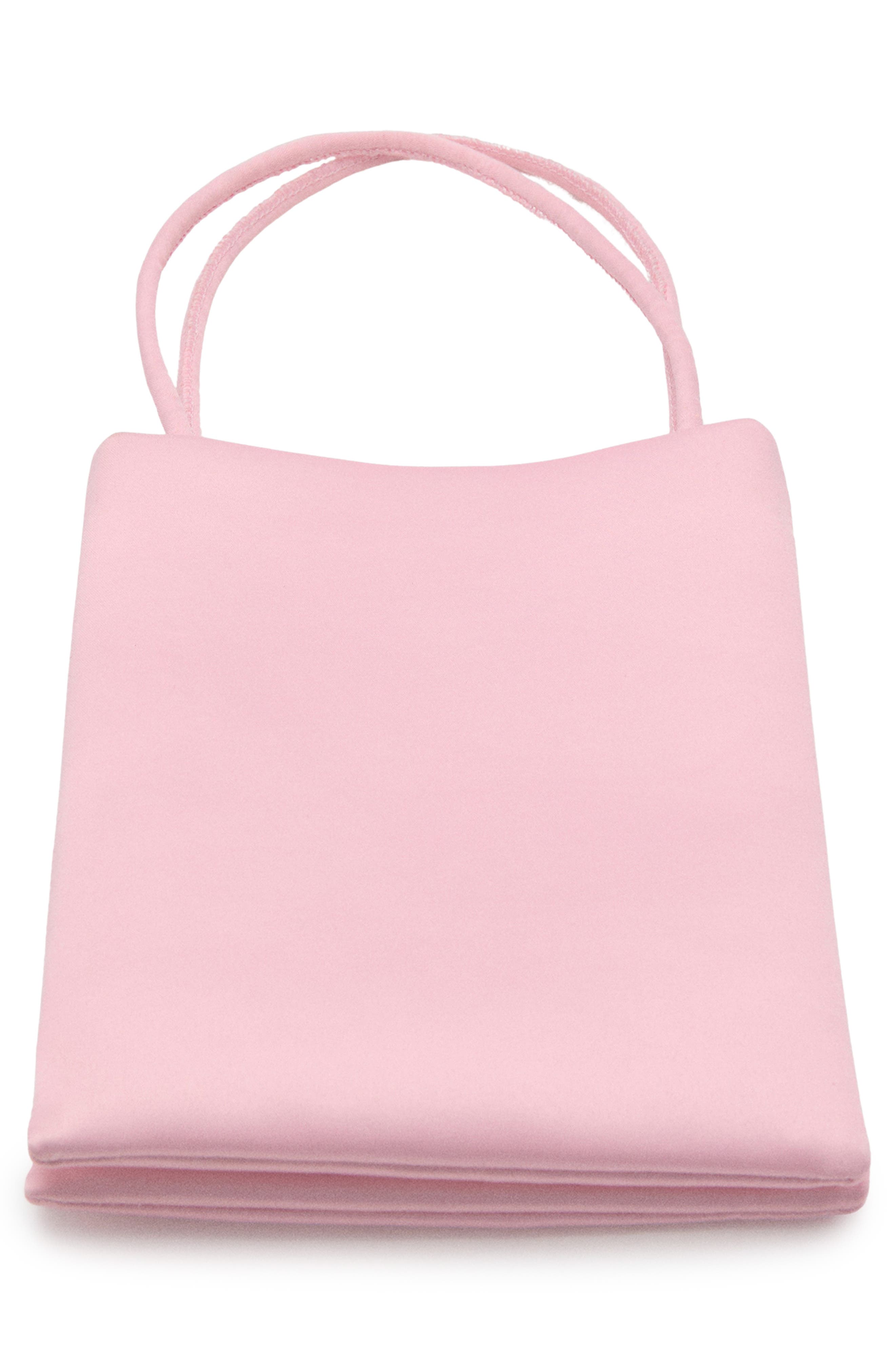 MANGO x Kaia Gerber Mini Shopper Bag, Alternate, color, Light Pink