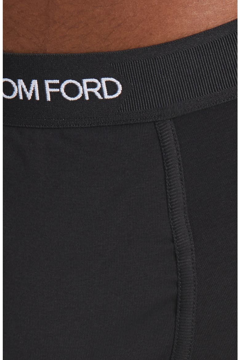 2-Pack Cotton Jersey Boxer Briefs, Alternate, color, BLACK