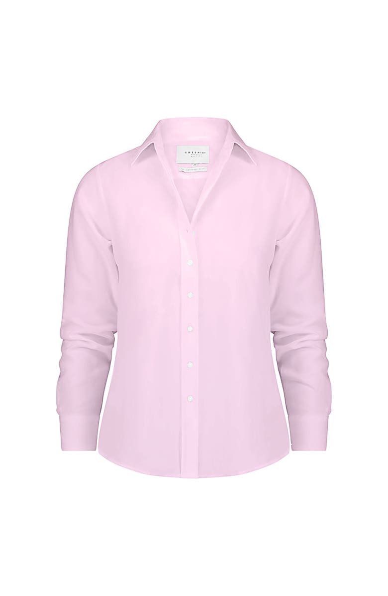 The Shirt by Rochelle Behrens The Boyfriend Shirt, Alternate, color, Light Pink