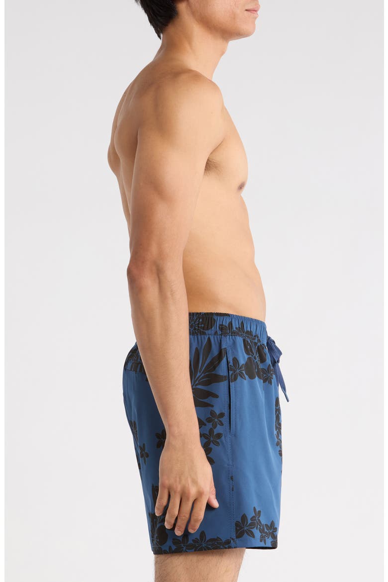 Printed Day Board Shorts, Alternate, color, OCEAN