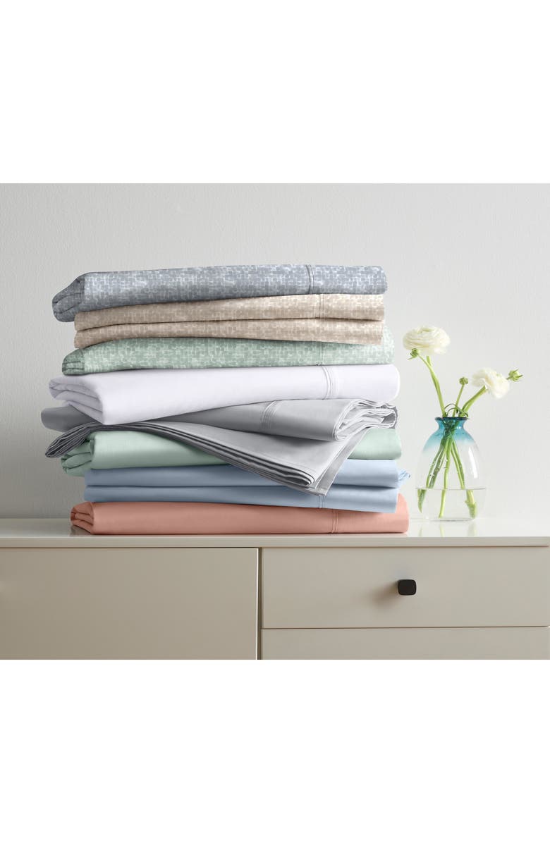 Martex Restore Echo Sheet Set, Alternate, color, Charcoal