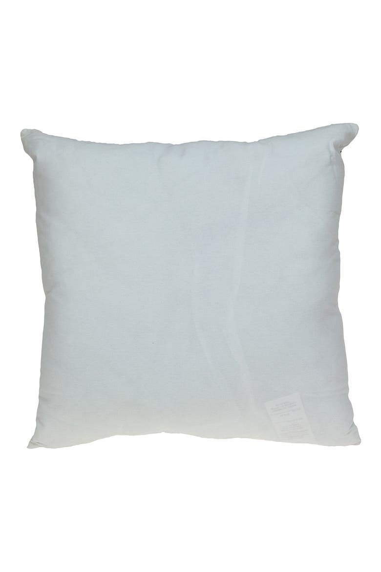 Floral Embroidered Accent Pillow, Alternate, color, WHITE