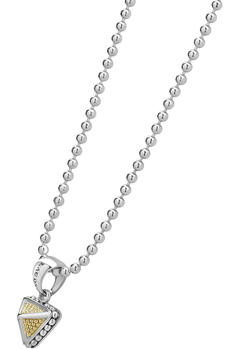 LAGOS KSL Pyramid Pendant Necklace, Alternate, color,