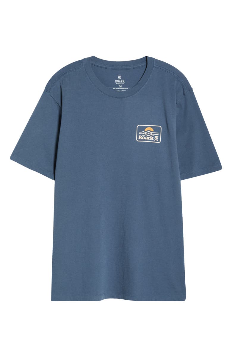 Roark Earth Sea Graphic Regular Fit T-Shirt, Alternate, color, Navy