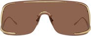 Loewe Signature 141mm Oversize Shield Sunglasses