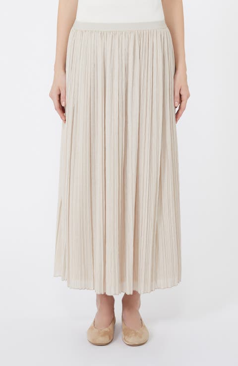 ワンピース MAX MARA Women Mid Skirts TORTONACO 004 BEIGE Max Mara Skirt Size 6 Beige Solid Below Knee Pencil Career