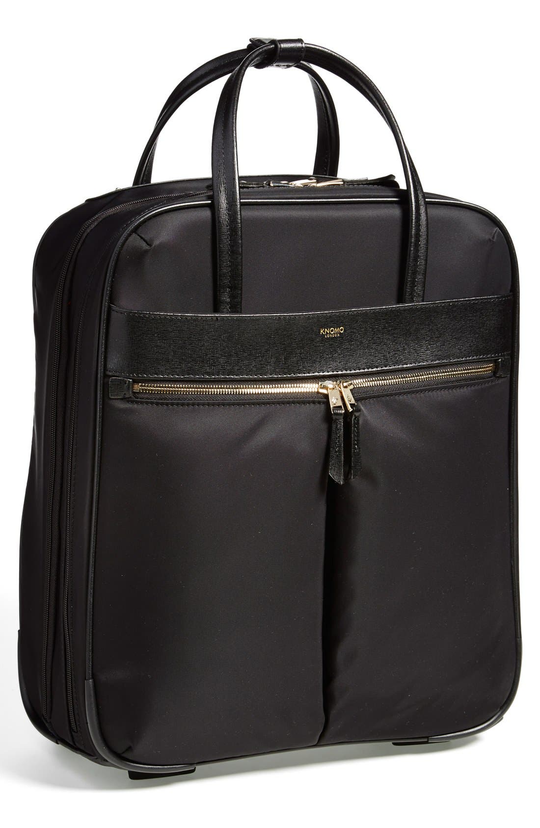 KNOMO London 'Burlington' Wheeled Trolley Bag, Main, color, 