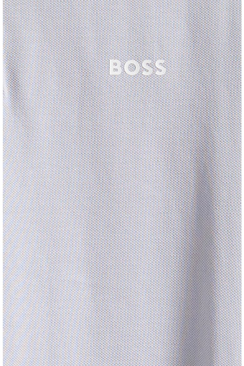 Kids' Tipped Cotton Piqué Polo, Alternate, color, PALE BLUE