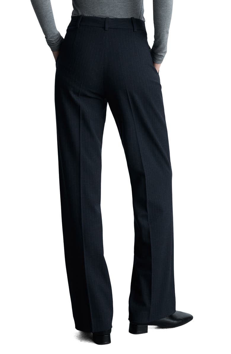 MANGO Pinstripe Suit Pants, Alternate, color,