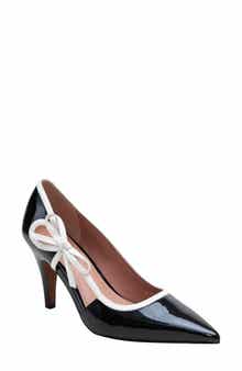 Linea Paolo Pointe Bow Pointed Toe Pump