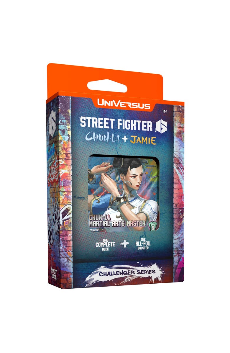 UniVersus Street Fighter 6 Challenger Series Chunli and Jamie Deck, Alternate, color, Multicolored