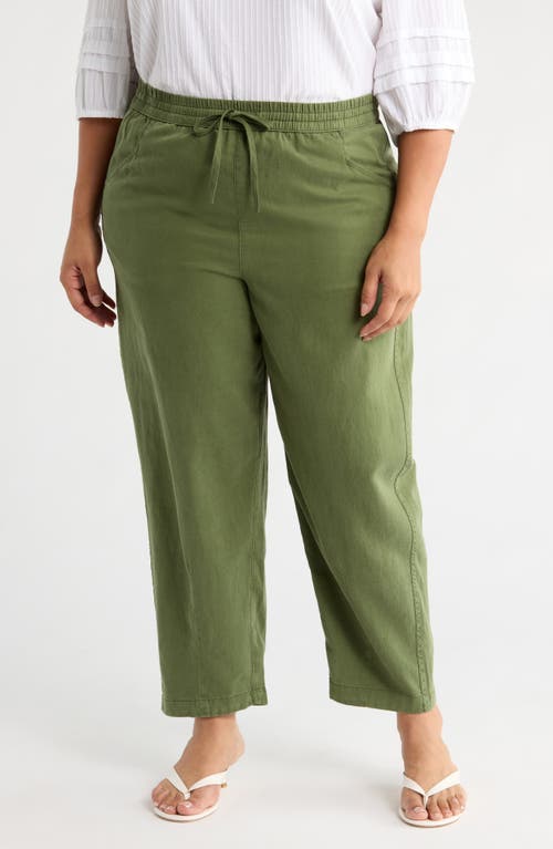 Caslonr Caslon(r) Pull-on Barrel Pants In Green