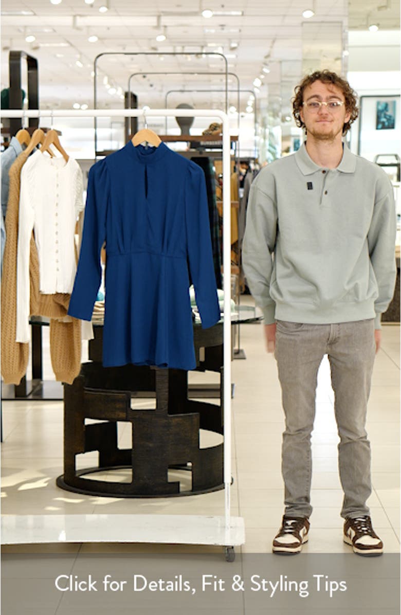 Hope Long Sleeve Minidress, sales video thumbnail