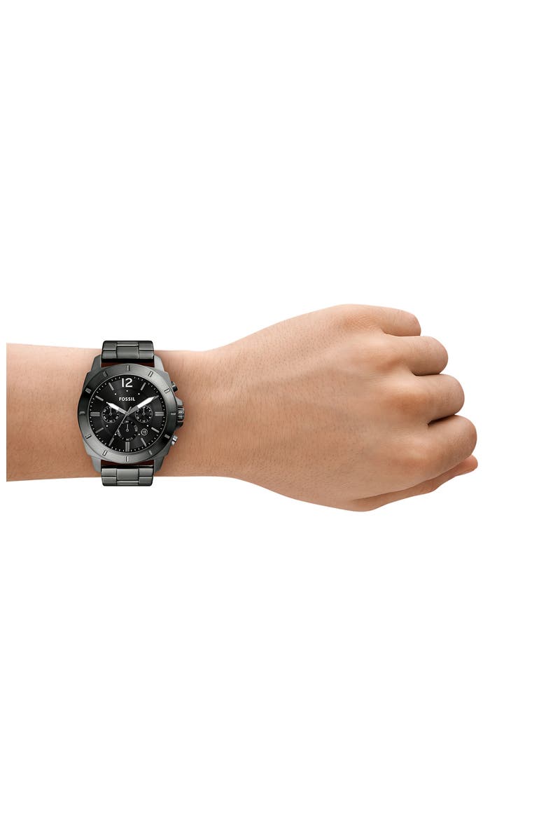 Privateer Chronograph Smoke Stainless Steel Watch, Alternate, color, SMOKE