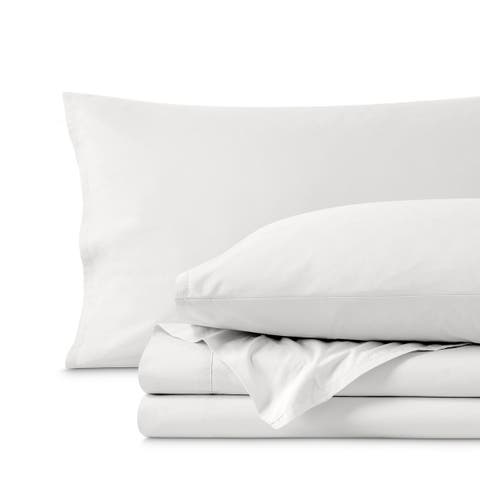 100% Organic Cotton Percale Cooling Sheet Set