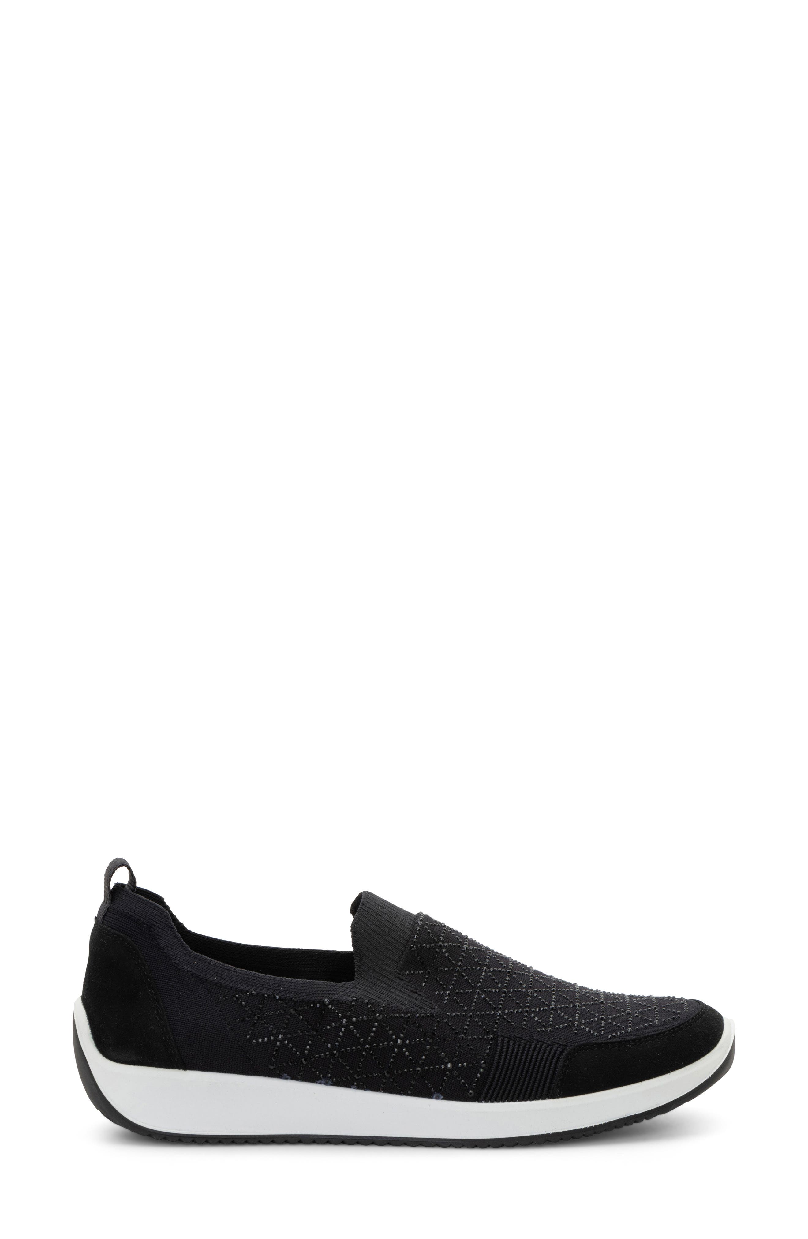 Lisbon Lace-Up Sneaker, Alternate, color, BLACK GEO