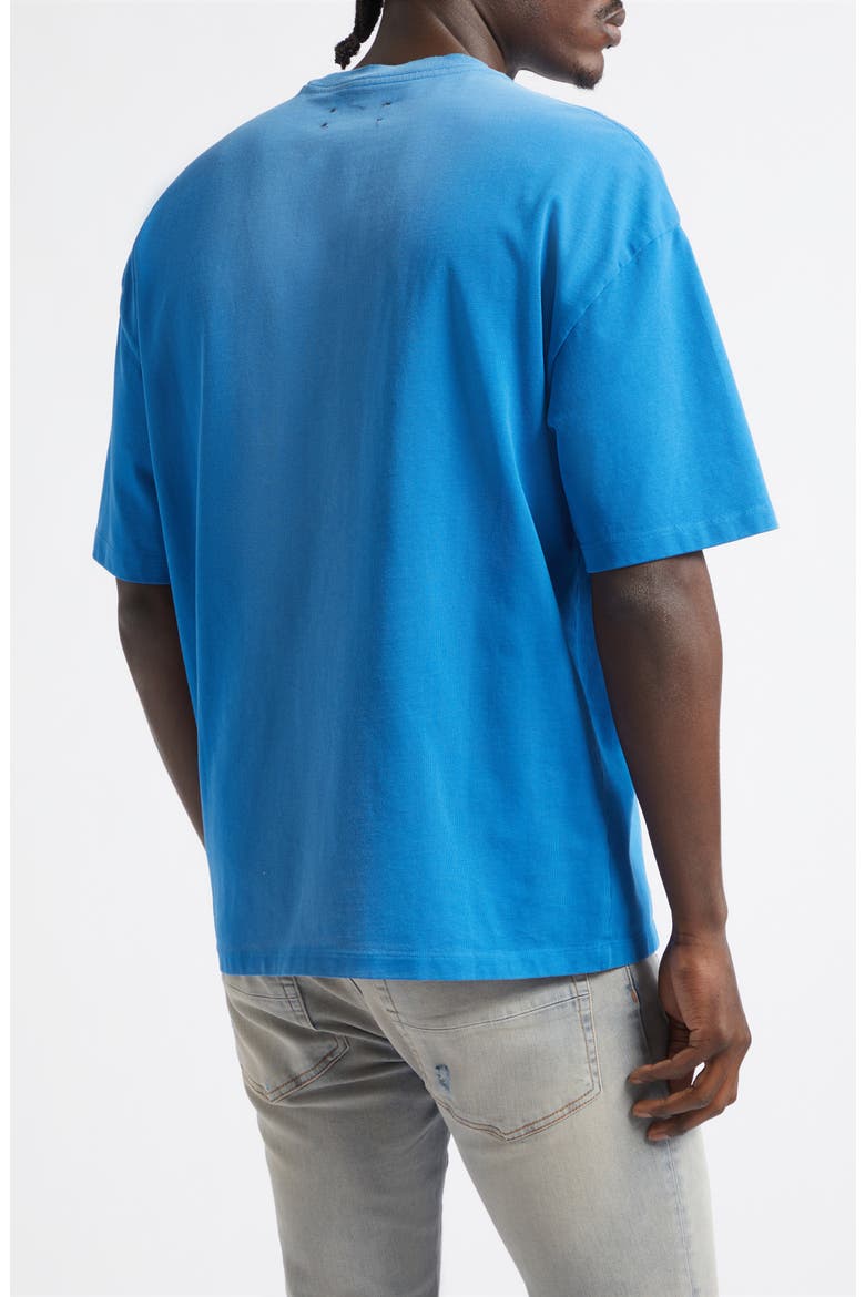 Arts District Faded Cotton T-Shirt, Alternate, color, SAPPHIRE