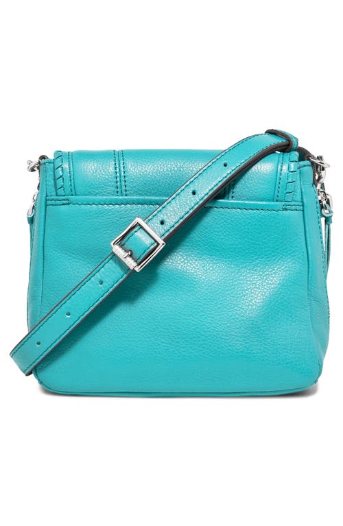 Aimee Kestenberg Mini All For Love Convertible Leather Crossbody Bag In Ocean Blue