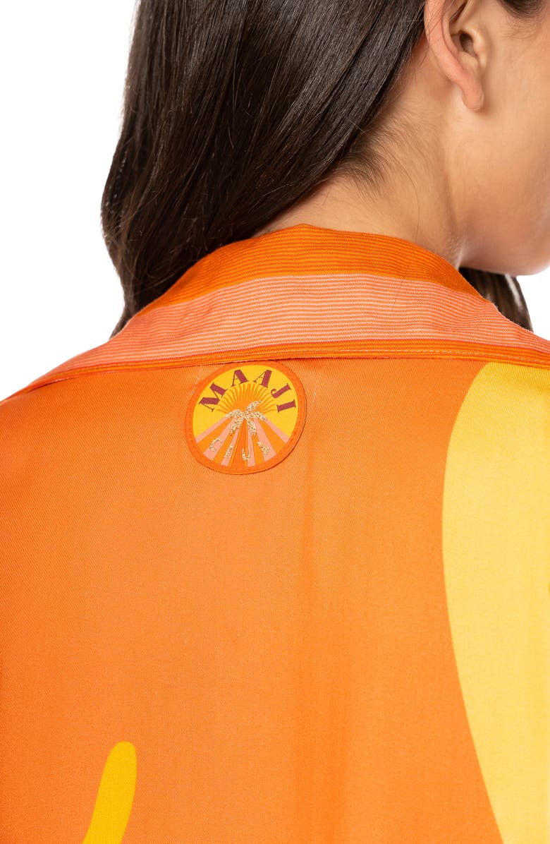 Maaji Instintc Octavia Cover-Up Shirt, Alternate, color,