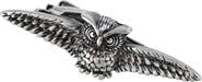 Trafalgar Majestic Owl Antique Silver Tie Bar