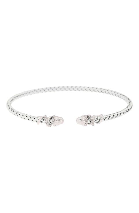 Diamond Bangle Bracelet - 0.12ct.