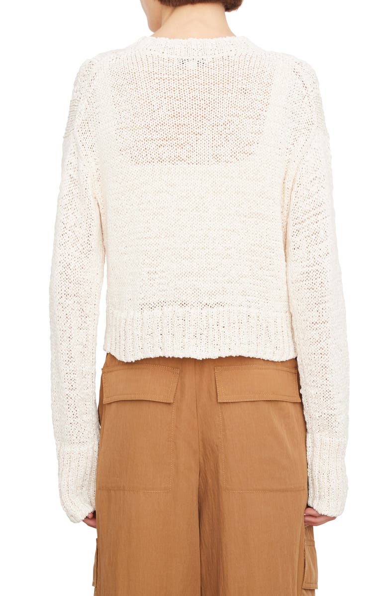 Vince Cable Front Cardigan, Alternate, color, Off White