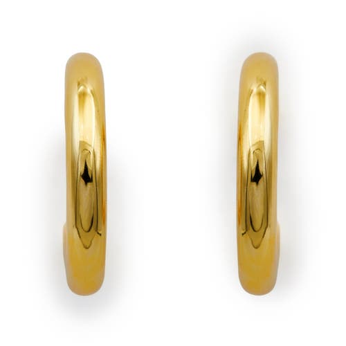 Classic Hoop Earring In Gold