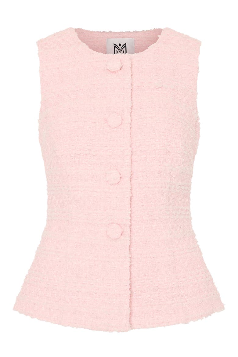 Bryn Tweed Top, Alternate, color, BLUSH