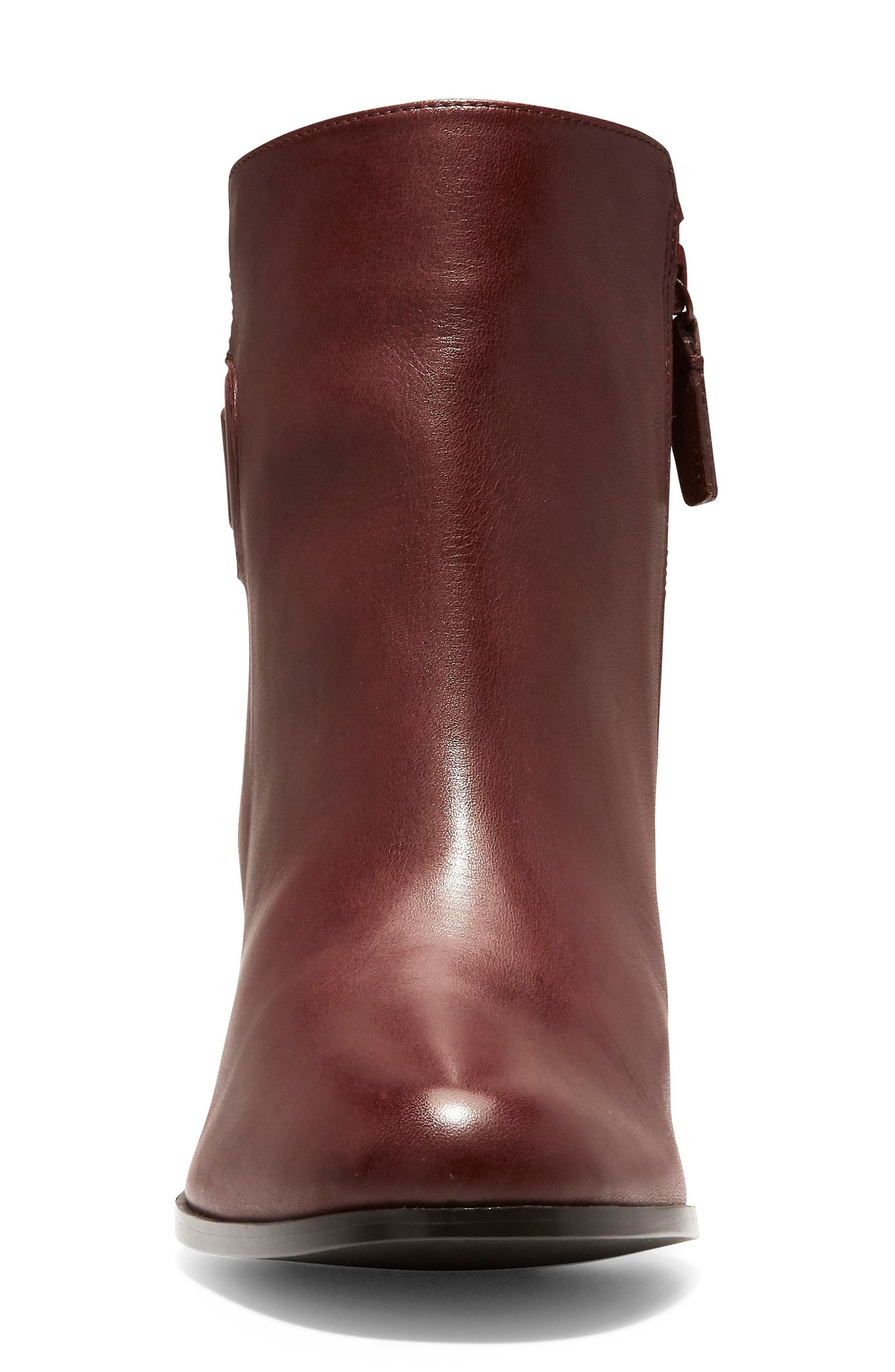 Bailey Bootie, Alternate, color, BITTERSWEET CHOCOLATE LEATHER