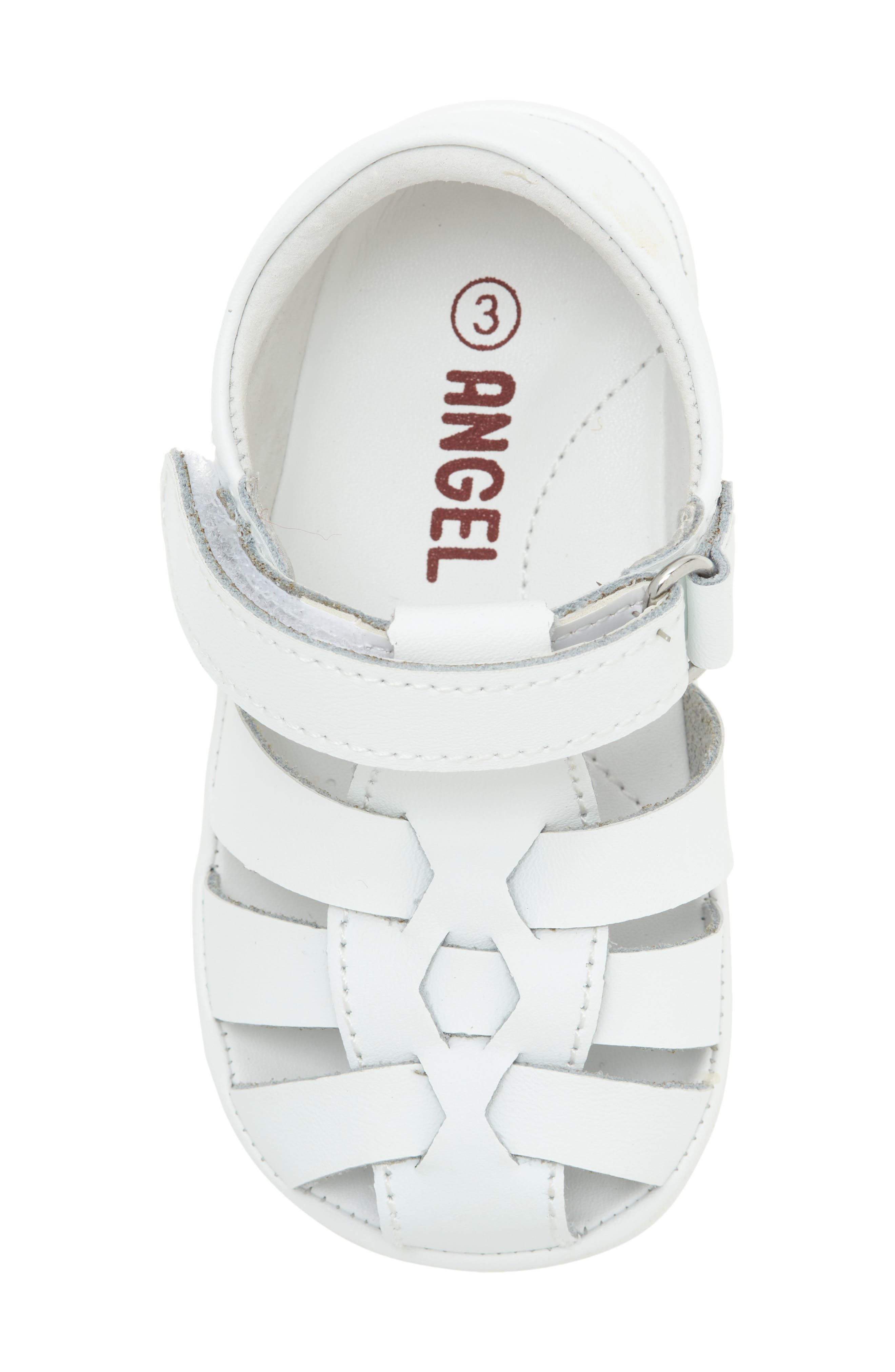 L'AMOUR Christie Fisherman Sandal, Alternate, color, White