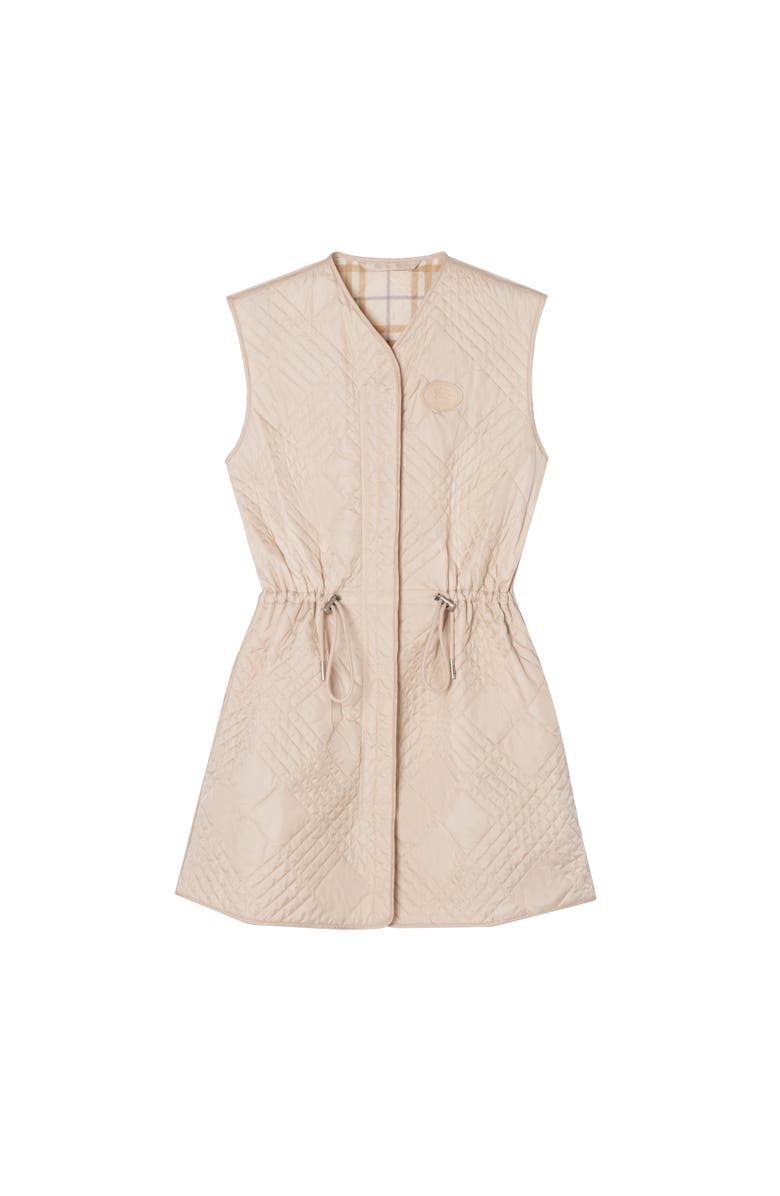 Burberry Quilted Nylon Walby Warmer, Alternate, color, Stone Beige