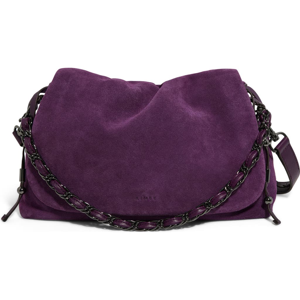Aimee Lennon Convertible Crossbody Bag In Purple