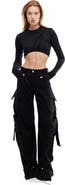 Mother of All Pepper Long Sleeves Crop Top