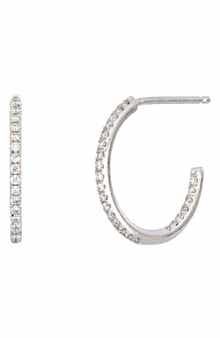 Bony Levy Diamond Inside Out Hoop Earrings