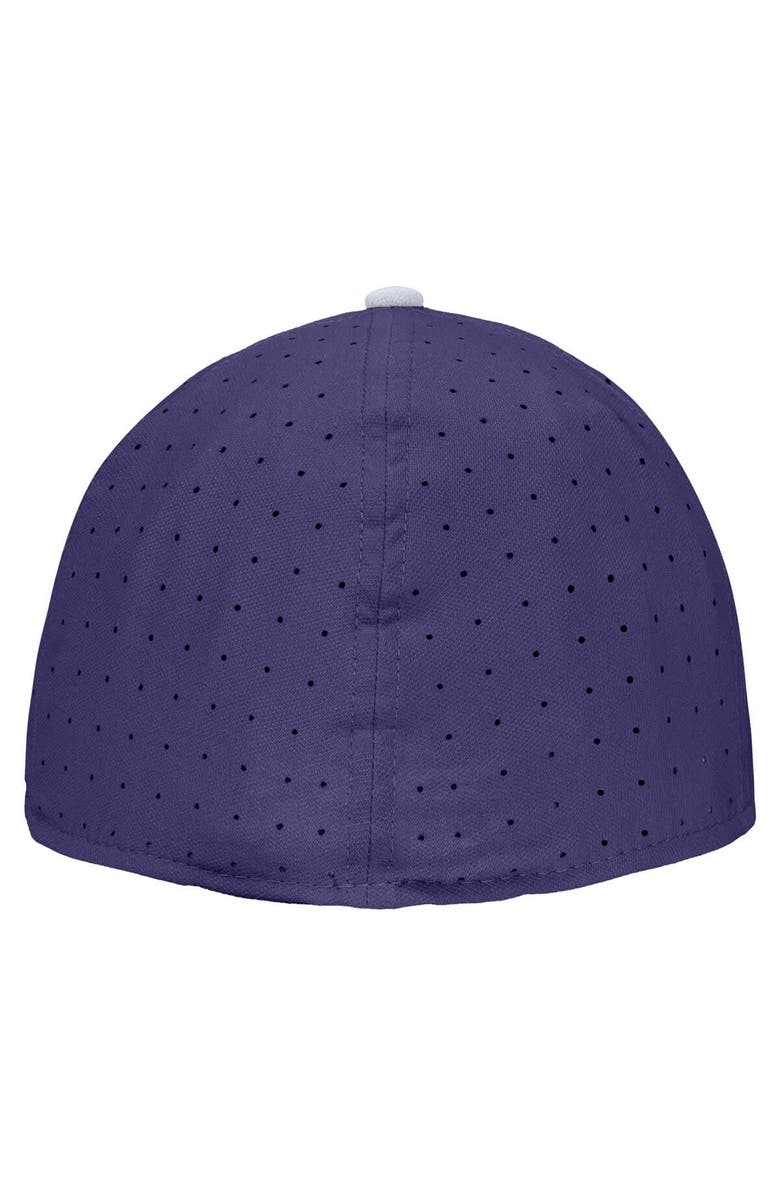 Nike Men's Nike Purple TCU Horned Frogs 2025 On-Field True Performance Baseball Fitted Hat, Alternate, color, Purple