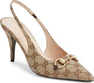Gucci Horsebit Slingback Pump