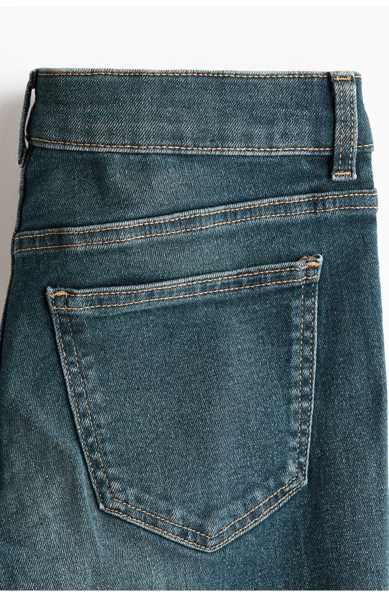 H&M Low rise flared leg jeans, Alternate, color, Dark Denim Blue