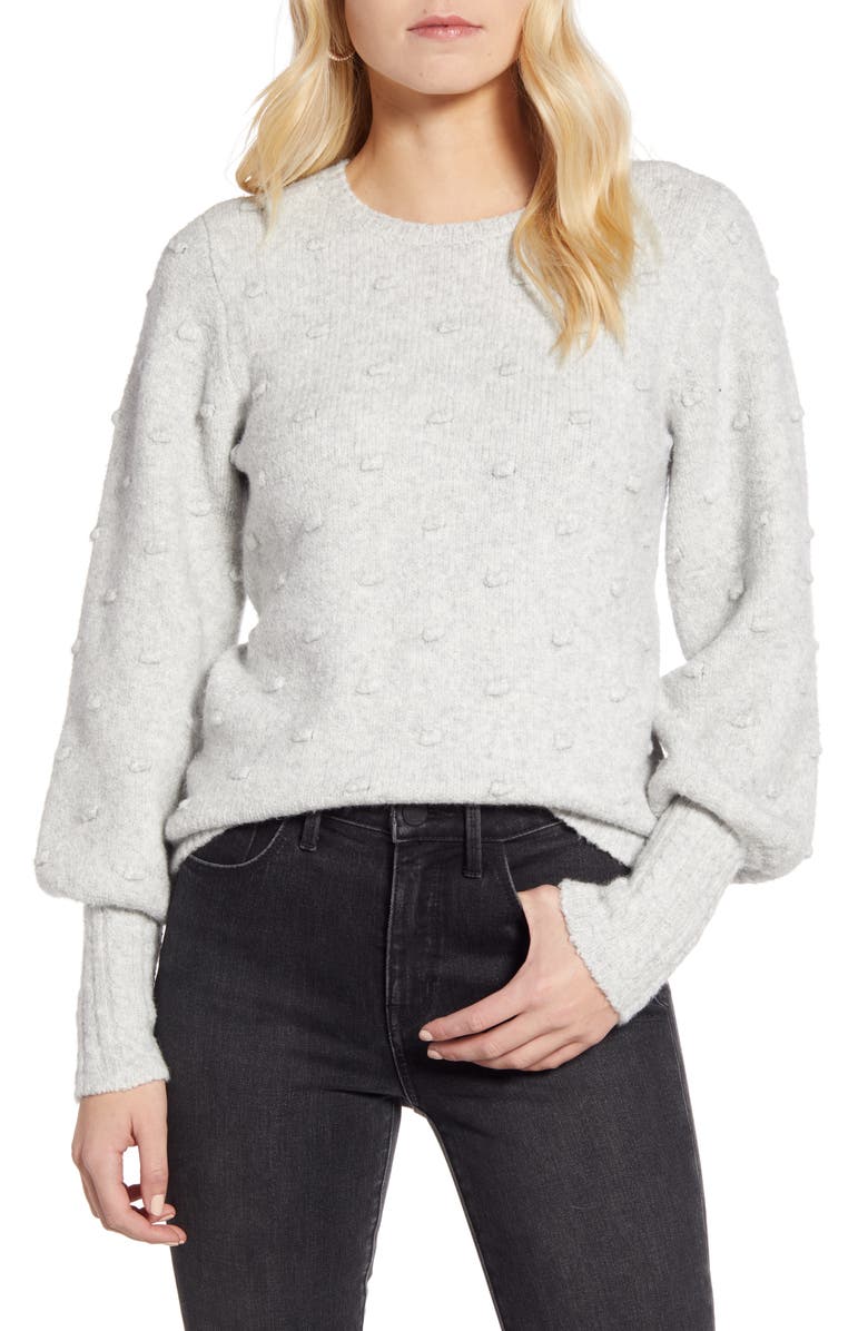 Rachel Parcell Rachell Parcell Bobble Stitch Sweater, Main, color, 